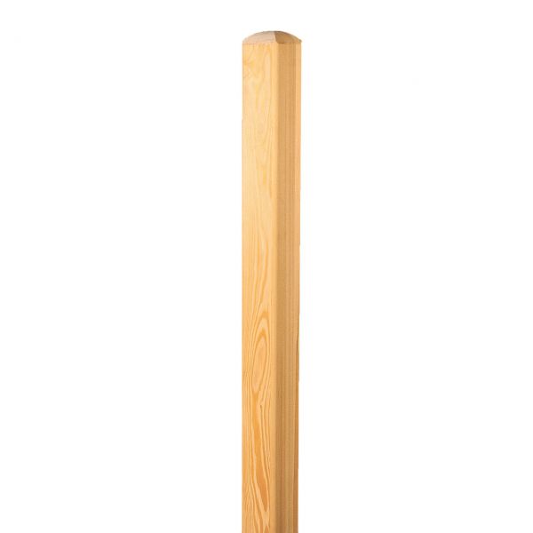 DEA_Pfosten 9 x 9 Lärche, Bischofsmütze natur