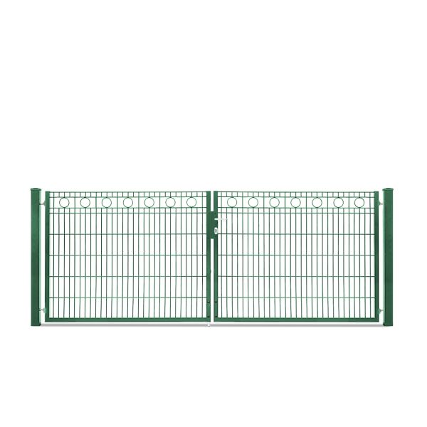 Doppeltor ROM, grün, H: 120cm