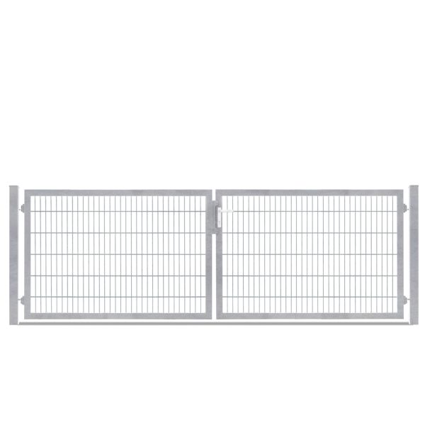 Doppeltor Doppelstabmatte, H:120 cm, verzinkt