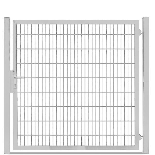 Gartentor Doppelstabmatte, H:180 cm, verzinkt