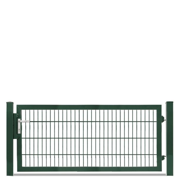 Gartentor Doppelstabmatte, H:80 cm, grün