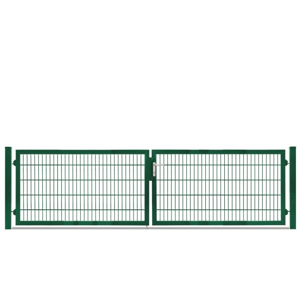 Doppeltor Doppelstabmatte, H:100 cm, grün