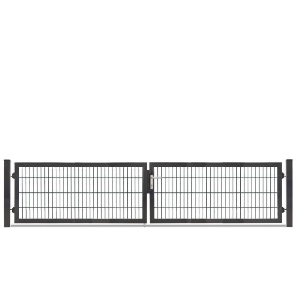 Doppeltor Doppelstabmatte, H:80 cm, anthrazit