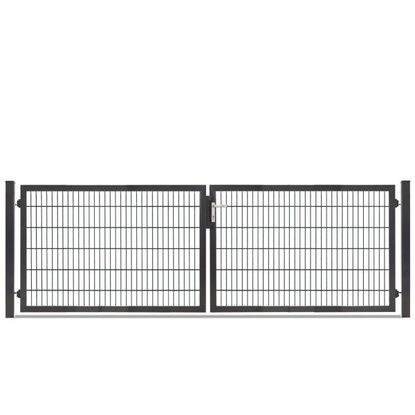 Doppeltor Doppelstabmatte, H:120 cm, anthrazit