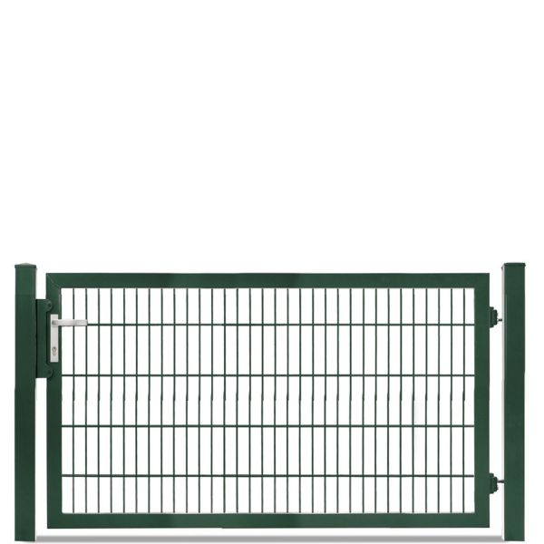 Gartentor Doppelstabmatte, H:100 cm, grün