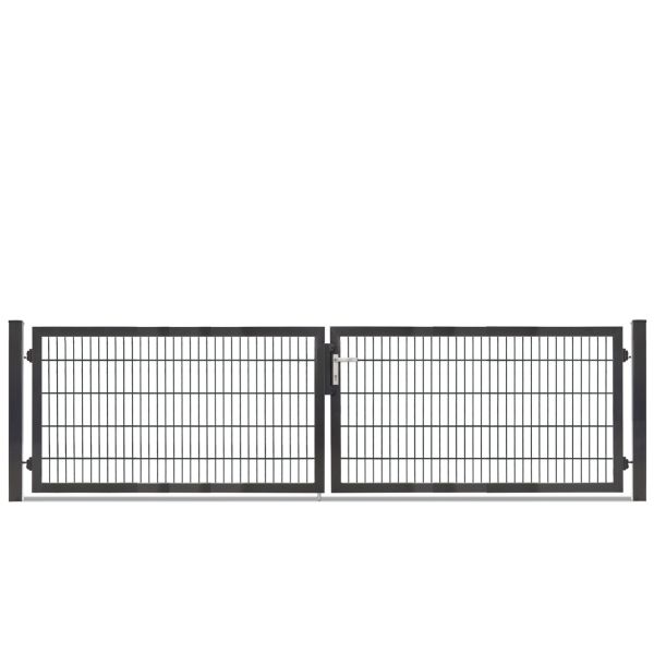 Doppeltor Doppelstabmatte, H:100 cm, anthrazit