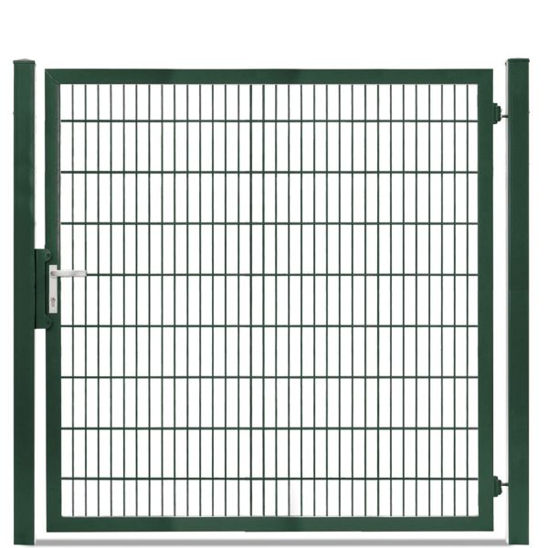 Gartentor Doppelstabmatte, H:180 cm, grün