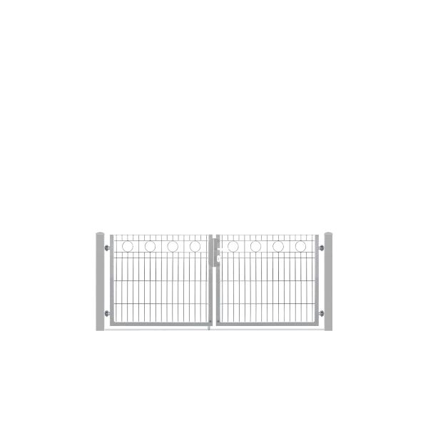 Doppeltor ROM, verzinkt, H: 80cm