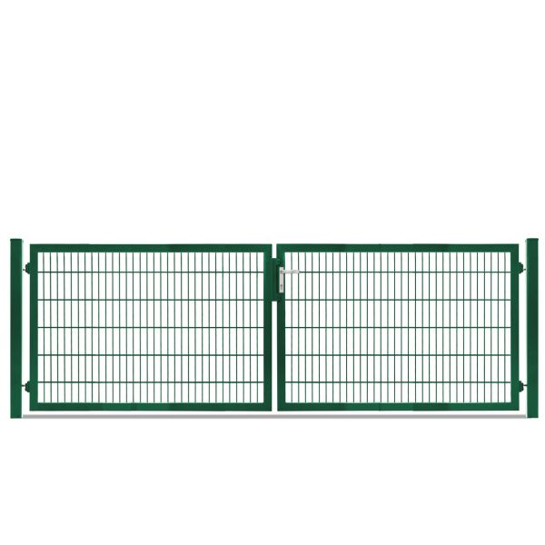 Doppeltor Doppelstabmatte, H:120 cm, grün